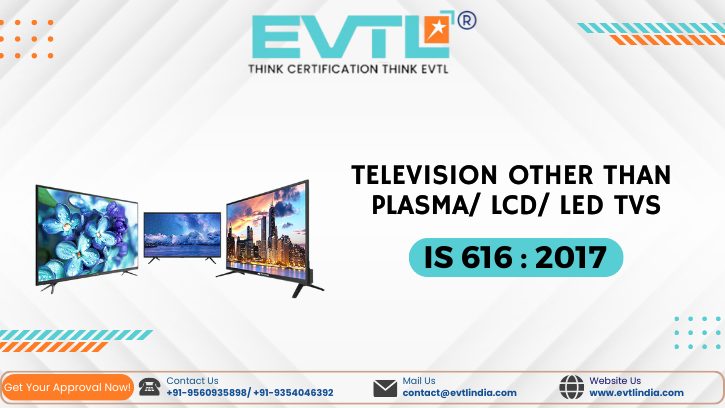 bis registration for television other than plasma/lcd/led tvs is 616