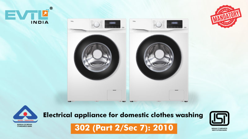  Bis Qco Electrical Appliance For Domestic Clothes Washing IS 302